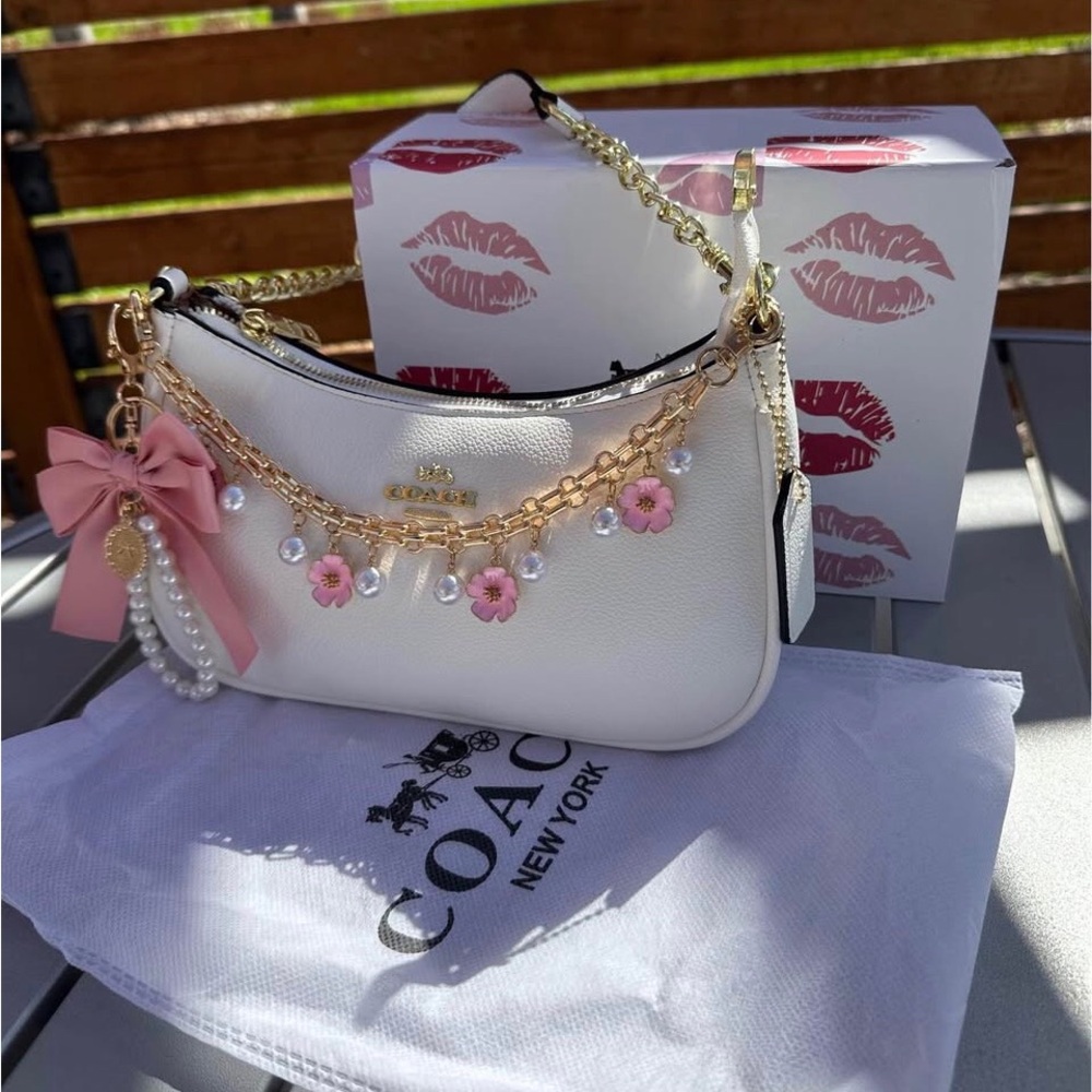 NWT COACH Teri, Her Jewelry, Her Dustie, In Beautifully Wrapped Coach Gift Box 🎀